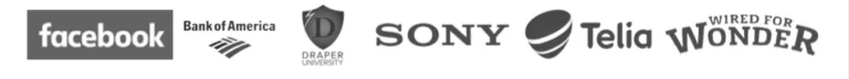 some of the logos of impactful companies that we've helped
